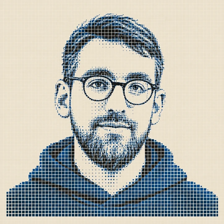 Pixel portrait of Stepan Gershuni